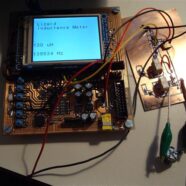 STM32 DevCard converted to an inductance meter